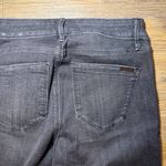 White House | Black Market  Charcoal Black Skinny Ankle Jeans with Lace Hem Size 0 Photo 10