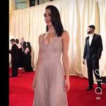 Mac Duggal 30725 Womens SHIMMER PLEATED V NECK GOWN Oscars Photo 4