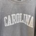 Royce Apparel Carolina Gray Ribbed Sweatshirt Photo 1