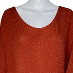 Urban Outfitters Sweater Womens Medium Rust Orange Dolman Oversized Comfy Casual Photo 4
