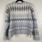 Frye  Fair Isle Sweater Women's Apres Ski Cabincore Nordic Cottagecore Cozy Knit Photo 2