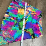 Dona Jo High Rise Tennis Golf Skirt Skort Multicolor Pink Green Size Small Photo 9