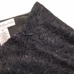 Bandolino  black bohemian mesh lace skirt sz 6 Photo 3