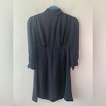 Mischen black long sleeved silk dress size 4‎ Black Photo 1