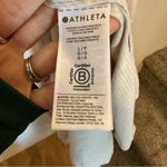 Athleta  Urbanite Textured Stripe Shirt Dress in City Stripe Abalone Photo 10