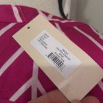 HANNA & GRACIE women’s hot pink chevron size small printed tank pullover v Photo 3