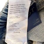 Anthropologie EUC  Pilcro Blue Beach Cottage Tie Waist Embroidered Jeans Size XS Photo 11