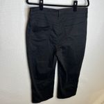 NYDJ  Women's Black Straight Leg Ankle Crop Jeans Size 12 Photo 3