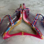 Cape Robbin  ladies colorful ankle tie high heels size 9 colorful cute Photo 6