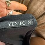 Black Mini Dress with Raglan Sleeves Photo 4