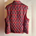 Plaid vest, holiday tartan, vintage Appleseeds
Red, green plaid with pockets Photo 6