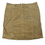 Free People Vegan Suede MODERN FEMME Mini Skirt Size 0 Photo 4