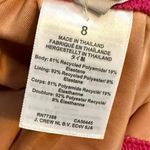 J.Crew Women 8 Pink Cut out Bow Ribbed Low Back One Piece Swim Suit Bathing Suit Photo 6