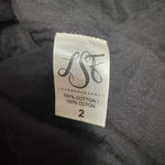 Love Shack Fancy Black 100% Cotton One Shoulder Ruffle Dress sz 2 Mexican Fiesta Photo 6