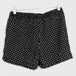 a.n.a  Black & White Pattern Hi Rise Pom Pom Shorts Photo 5