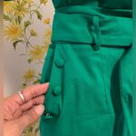 High waist belted pants Kelly green size M Size M Photo 2