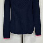 Talbots 100% Cotton Textured Crewneck Long Sleeves Sweater Photo 3