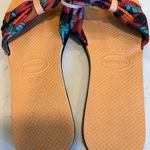 Havaianas  You St Tropez Color Orange/Red, Size 37-38 (7-8) NWOT,display pair Photo 3
