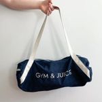 Private Party Gym & Juice Denim Duffle Bag Photo 2