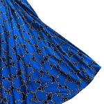 Vicky Tiel Blue Print Wrap Photo 8