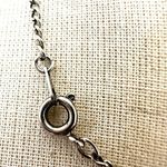 Grey clear crystal Y necklace Gray Photo 3