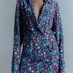 ZARA  | Floral Long Sleeve Dress Photo 0