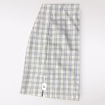 John Galt Brandy Melville  Cara Plaid Baby‎ Blue White Mini Skirt Size OS XS/S Photo 4