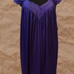 Vanity Fair Vintage Purple Nightgown Midi Dress Photo 14