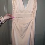 Windsor Light Pink Formal Open Back Dress Photo 4