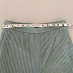 21 Saints Sage Green Ribbed Flare Pants Large Photo 2