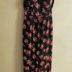 Band of Gypsies jumpsuit corset top pockets rose print Medium Photo 0