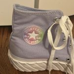 Converse  Chuck Taylor All Star Hi Top Lift in Serene Saphire Size 10.5 Photo 1