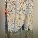 Lulus | One Wish White Lace Midi Dress, Size M Size M Photo 6