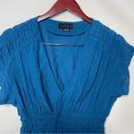 HATCH The Carolina Dress in Teal Blue sz 0 US XS Photo 4