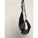 C Apparel Women's Black White Swim Top Tie Neck Size Large Swim Wear Photo 5