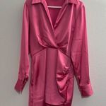 ZARA Satin Dress Photo 0