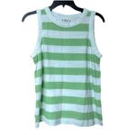Loft Top Women’s LP Knit Nautical Striped Y2K Casual Green White Size undefined Photo 0