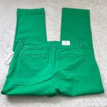 Crown & Ivy Crown & Ivy Charlotte Crop Pants Women's 10 Green Rolled Cuff Relaxed Fit NEW Photo 9