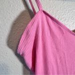 Sunday Best Revolve Pink Mini Dress Womens S Sleeveless Ribbed Baddie Casual Photo 4