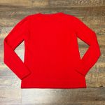 Preswick & Moore  100% Cashmere Red Crew Neck Sweater Womens Small Soft Casual Photo 7