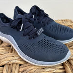 Crocs  Sz 10 Womens Literide 360 Pacer‎  206705  Lace-Up Navy Blue Sneaker Photo 0