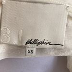 3.1 Phillip Lim  Slant Hem Burnout Muscle Tee Ivory Photo 6