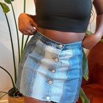 BLANK NYC 👖Multi-Wash Button Down Mini Denim Skirt 🧵 Photo 0