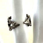 Boho silver tone Filigree Tiger’s Eye Ring Photo 5