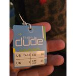 Hey Dude NWT Hey Dudes Mel Leo Black Lepoard Print Boots Youth 4 Ladies 5 Fur Liner snow Photo 9