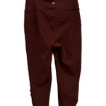 Lululemon Tied To It Crop 21" Black Cherry Leggings Yoga Capri Pants Size 4 Photo 8