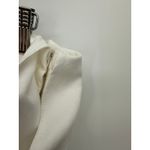 ZARA White Pleated Strapless Top Size S Lined Viscose Minimalist Photo 3