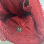 The Sak Crochet Shoulder Bag Multicolor Red Strap Boho Tote Purse Handmade Look Photo 9