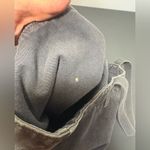 OHIO Black Denim Tote Bag Photo 5