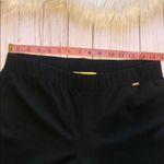St. John  black crop pants with bottom side zippers Photo 6